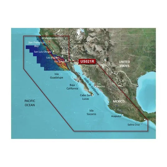 microSD™/SD™ card: HXUS021R-California-Mexico