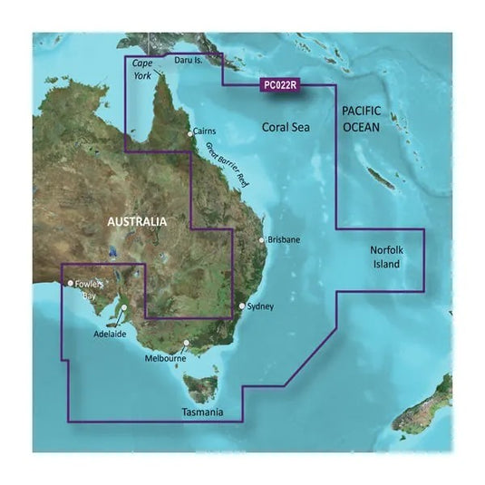microSD™/SD™ card: VPC022R-East Coast Australia