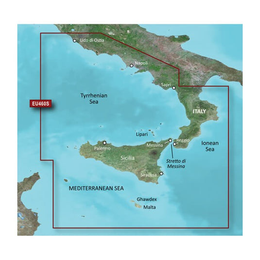 microSD™/SD™ card: VEU460S-Sicily to Lido di Ostia
