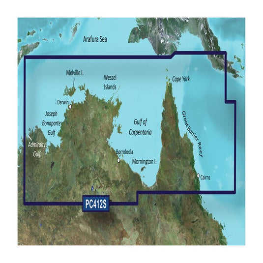 microSD™/SD™ card: VPC412S- Admiralty G. WA to Cairns