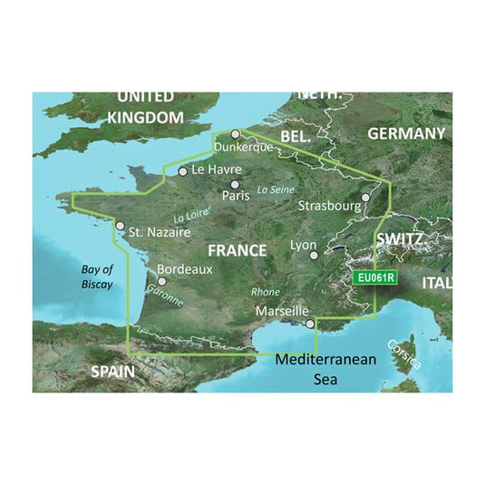 microSD™/SD™ card: VEU061R- France Inland Waters