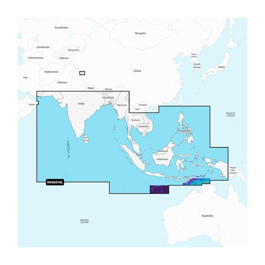 Indian Ocean & South China Sea - Marine Charts