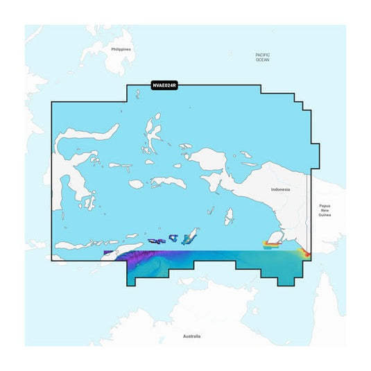 Central West Papua & East Sulawesi - Marine Charts