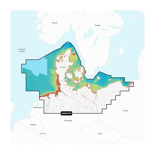 Denmark, Germany & Coastal Poland - Marine Charts
