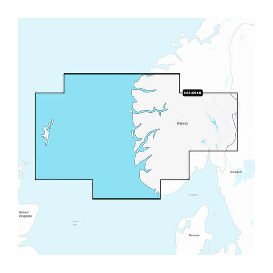 Norway, Lista to Sognefjord - Marine Charts