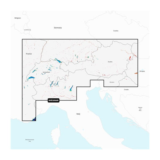 Alpine, Lakes & Rivers - Inland Marine Charts