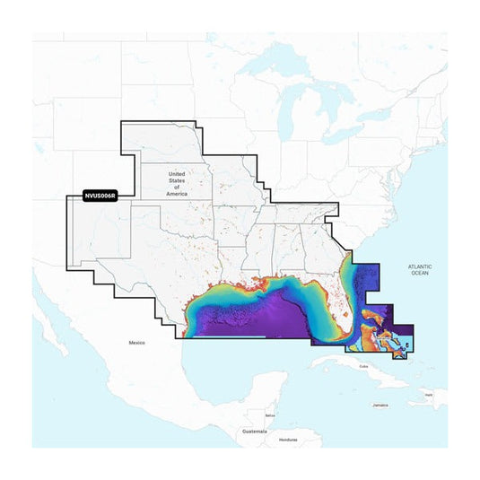 U.S. South - Lakes, Rivers and Coastal Marine Charts