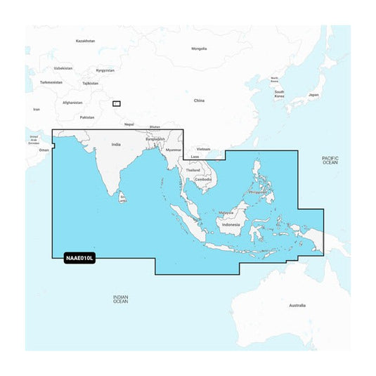 Indian Ocean & South China Sea - Marine Charts