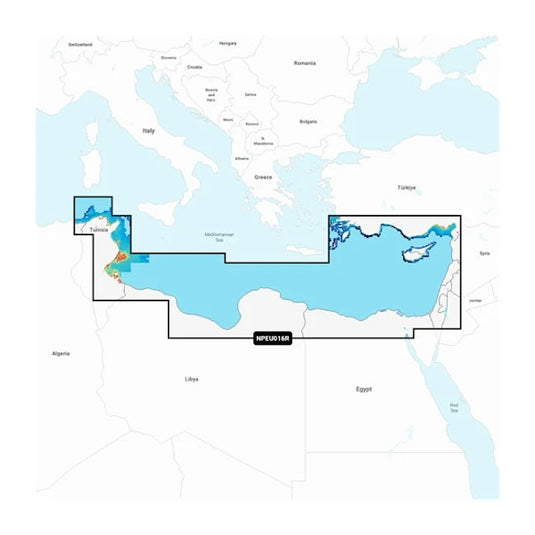 Mediterranean Sea, Southeast - Marine Charts