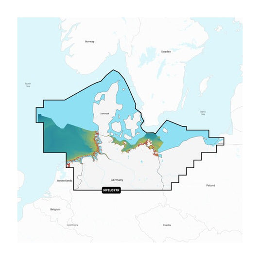 Denmark, Germany & Coastal Poland - Marine Charts