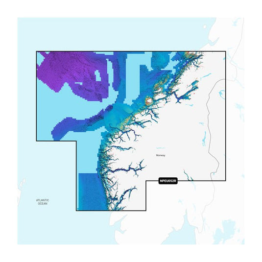 Norway, Sognefjord - Svesfjorden - Marine Charts