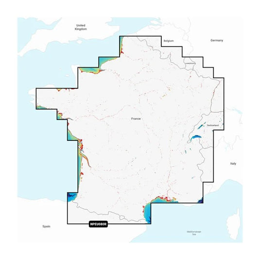 France, Lakes & Rivers - Inland Marine Charts