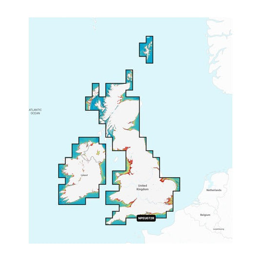 U.K. & Ireland Lakes & Rivers - Inland Marine Charts