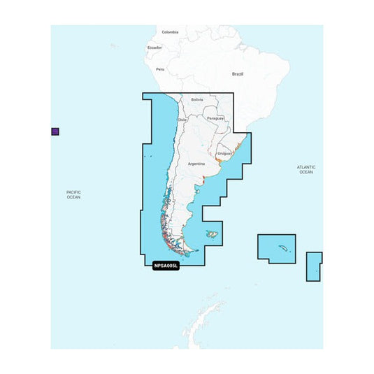 Chile, Argentina & Easter Island - Marine Charts