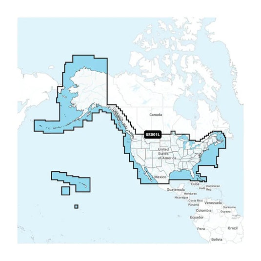 U.S. & Coastal Canada - Lakes, Rivers and Coastal Marine Charts