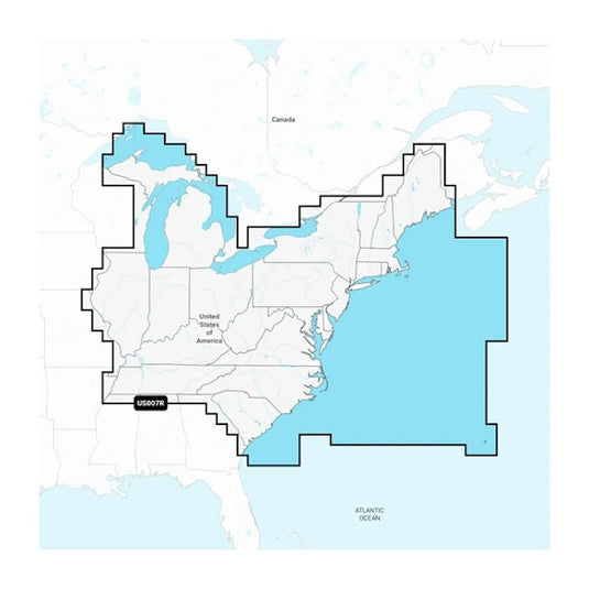 U.S. East - Lakes, Rivers and Coastal Marine Charts