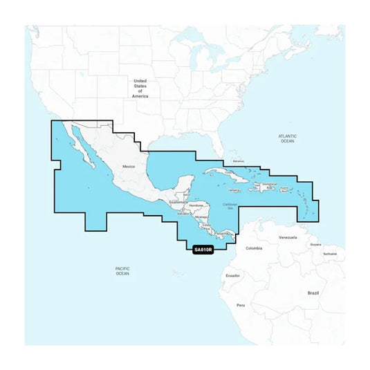 Central America & Caribbean - Inland and Coastal Marine Charts