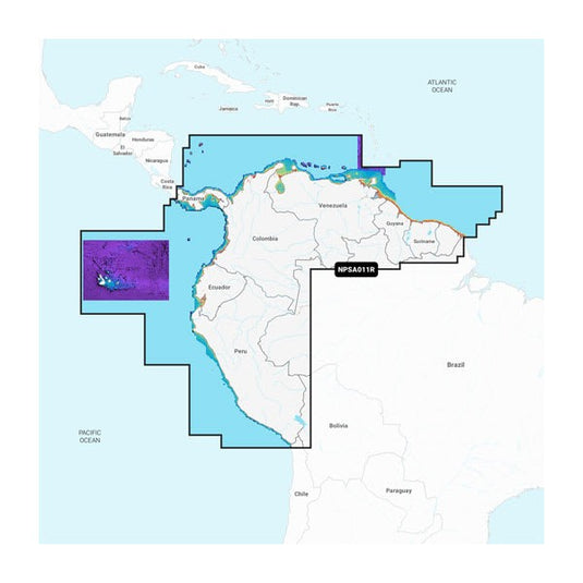 South America, North - Marine Charts