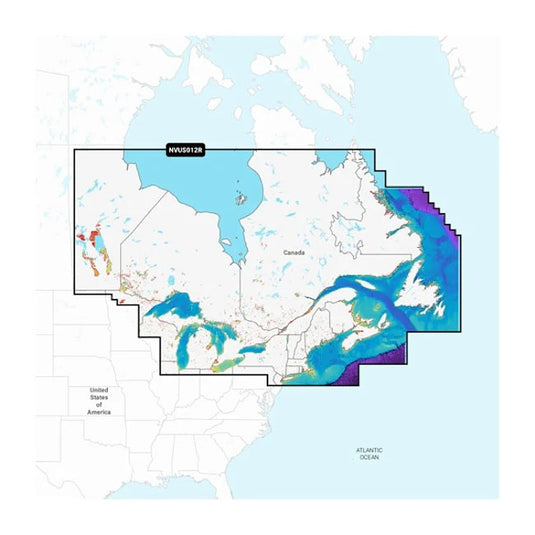 Canada, East & Great Lakes - Lakes, Rivers and Coastal Marine Charts