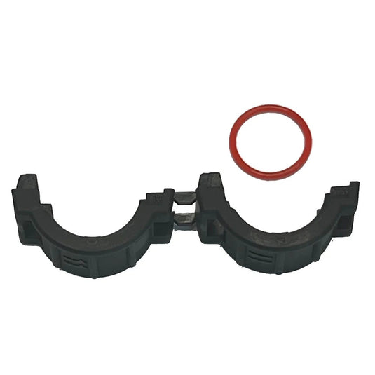 Threaded collar and O-ring for 15mm connector