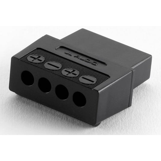 JL Audio HD900/5 and MHD900/5 Amplifier Replacement Subwoofer Plug (4-Pole)