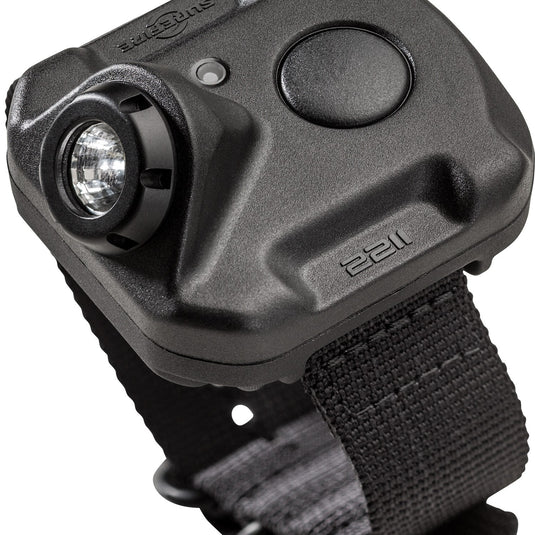 2211 COMPACT WRIST LIGHT, RECHARGE LIPO, 300/60/15 LU, BLACK POLYMER