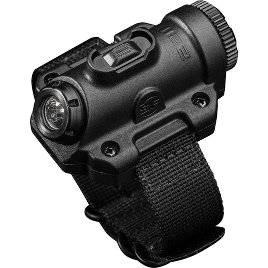 COMPACT WRISTLIGHT, 123A BATTERY, 300/60/15 LU, BLACK