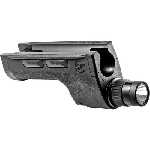 DEDICATED 6V SHOTGUN FOREND FOR REMINGTON 870; INCLUDES AMBIDEXTRIOUS MOMENTARY/CONSTANT ON SWITCHES, DISABLE ROCKER SWITCH, ISOLATED SELECTOR SWITCH FOR HIGH (600 LUMENS) & LOW (200 LUMENS) OUTPUT MODES