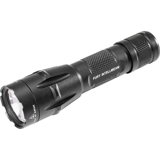 FURY W/INTELLIBEAM TECHNOLOGY, 6V, DUAL FUEL, INTELLIBEAM/HIGH 1500 LU, WH LED, ALUM BLACK TYPE III ANO, CLICK SWITCH