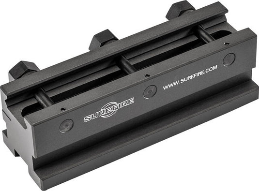 RAIL MOUNT ADAPTER, ADAPTS HF1/HF4 SERIES T-SLOT MOUNT TO FIT ONTO MIL-STD-1913 RAIL