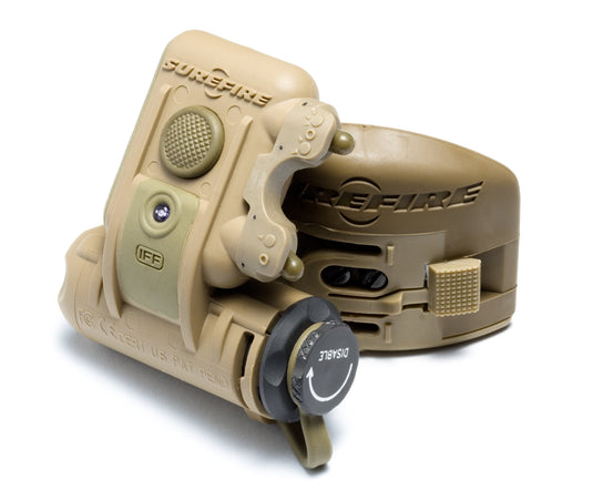 HELMET LIGHT,  3V, 1.4 -19.2 LU, RD/WH/IR LEDS, TAN