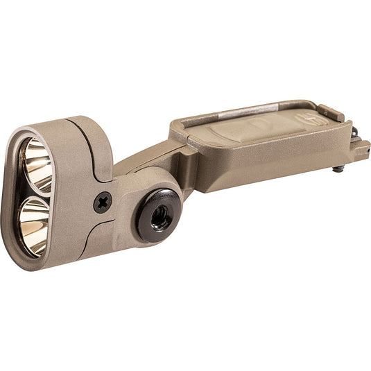 HELMET LIGHT, DUAL-EMITTER, WHITE LIGHT/850nm IR EMITTER, FITS GENTEX NG-HBS HELMET, TAN