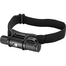 HEADLAMP, MINMUS WITH MAX VISION REFLECTOR AND REMOVABLE RED FILTER, 3V, 5-300 LUMENS, HARD ANODIZE BLACK
