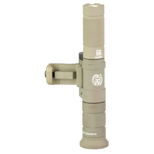 SCOUT LIGHT, SWIVEL, 1.2V, 300 LUMENS, 1913 PICATINNY MOUNT INSTALLED, MLOK MOUNT INCLUDED, TAN