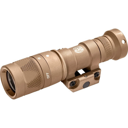 SCOUT LIGHT, 3V, VAMPIRE WITH WHITE/INFRARED LEDS, M75 THUMB SCREW MOUNT, 250 LUMENS/100mW, TAN, Z68 CLICK ON/OFF TAILCAP