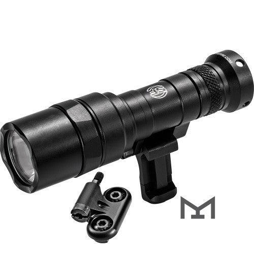 SCOUT LIGHT, SWIVEL, 3V, 500 LUMENS, 1913 PICATINNY MOUNT INSTALLED, MLOK MOUNT INCLUDED, BLACK, Z68 CLICK ON/OFF TAILCAP