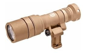 SCOUT LIGHT, SWIVEL, 3V, 500 LUMENS, 1913 PICATINNY MOUNT INSTALLED, MLOK MOUNT INCLUDED, TAN, Z68 CLICK ON/OFF TAILCAP