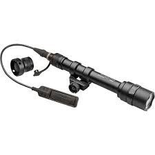 SCOUT LIGHT, 3V, TWO AA, M75 THUMB SCREW MOUNT, 200 LUMENS, BLACK, Z68 CLICK ON/OFF TAILCAP & UE07 TAPE SWITCH