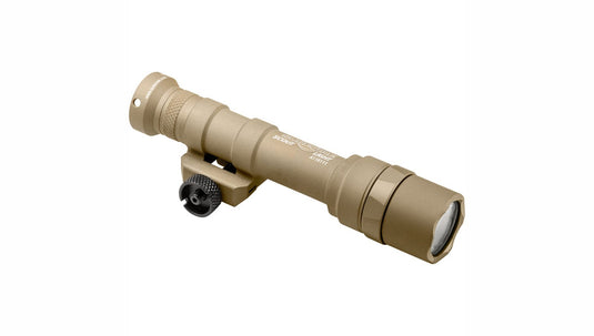 SCOUT LIGHT, 6V, M75 THUMB SCREW MOUNT, 1000 LUMENS, TAN, Z68 CLICK ON/OFF TAILCAP