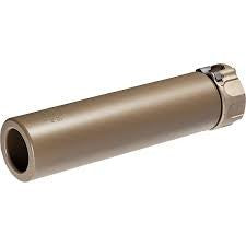 TRAINING SUPPRESSOR FOR SIMUNITION/FRANGIBLE AMMO, FITS ALL SOCOM 5.56 ADAPTERS, DARK EARTH