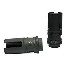 3 PRONG FLASH HIDER FOR CQB, SERVES AS SUPPRESSOR ADAPTER FOR SOCOM300 SUPPRESSORS.  *MINIMUM ORDER-LEAD TIMES VARY-NON-STOCKED ITEM