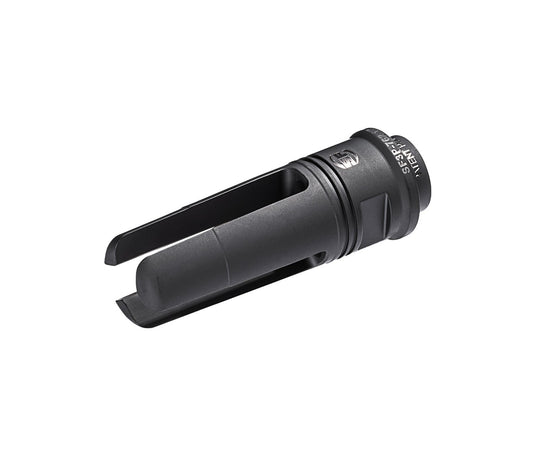 3 PRONG FLASH HIDER FOR AR10/LR308, SERVES AS SUPPRESSOR ADAPTER FOR SOCOM 7.62 SUPPRESSORS. 5/8X24 THREAD