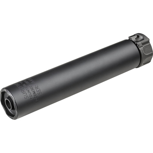 2ND GEN SOCOM SUPPRESSOR, SS & HIGH TEMPERATURE ALLOY CONSTRUCTION, FOR USE WITH 5.56-300 WM AMMUNITION, BLACK FINISH