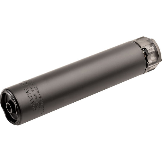 2ND GEN SOCOM SUPPRESSOR, DESIGNED FOR MACHINE GUN, HIGH TEMP ALLOY CONSTRUCTION, FOR USE WITH 5.56 CALIBER AMMO, BLACK FINISH