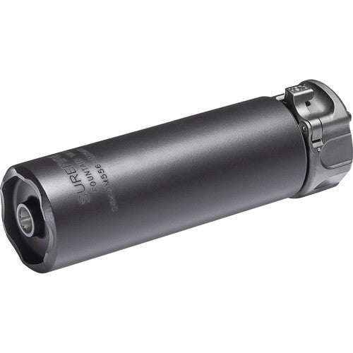 2ND GEN SOCOM SUPPRESSOR, HIGH TEMPERATURE ALLOY CONSTRUCTION, FOR USE WITH 5.56 CALIBER AMMUNITION, BLACK FINISH