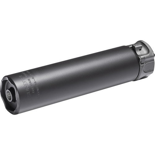 2ND GEN SOCOM SUPPRESSOR, HIGH TEMPERATURE ALLOY CONSTRUCTION, FOR USE WITH 5.56 CALIBER AMMUNITION, BLACK FINISH