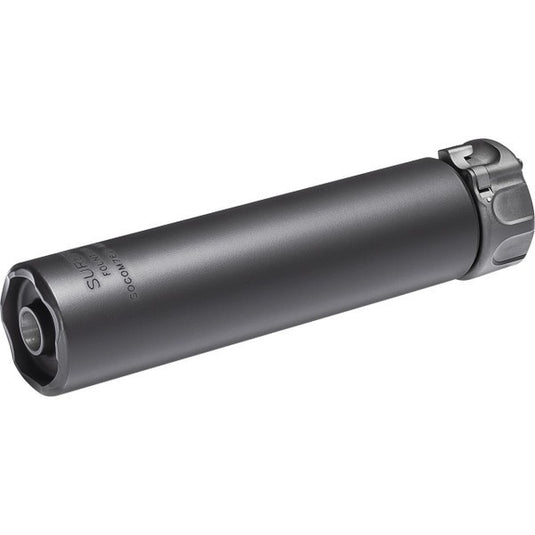 2ND GEN SOCOM SUPPRESSOR, HIGH TEMPERATURE ALLOY CONSTRUCTION, FOR USE WITH 7.62 CALIBER AMMUNITION, BLACK FINISH