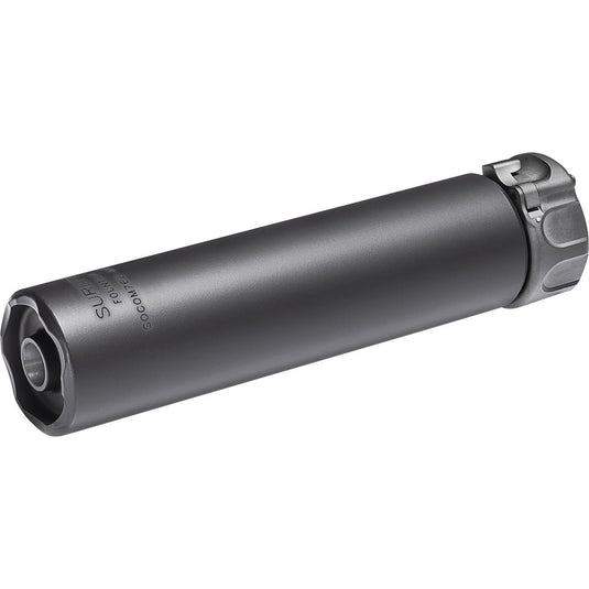 2ND GEN SOCOM SUPPRESSOR, HIGH TEMPERATURE ALLOY CONSTRUCTION, FOR USE WITH 7.62 CALIBER AMMUNITION, DARK EARTH FINISH