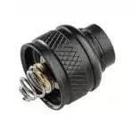 REPLACEMENT REAR CAP ASSY FOR SCOUTLIGHT SERIES, BK, SWITCH CABLE NOT INCLUDED