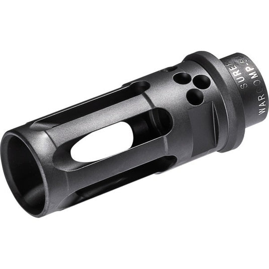 PORTED CLOSED TINE FLASH HIDER FOR M4/M16/AR VARIANTS, SERVES AS SUPPRESSOR ADAPTER FOR 5.56 SOCOM SUPPRESSORS